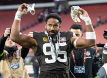 Myles Garrett Bags Defensive Player Of The Year & Five Notable Awards Namely…….