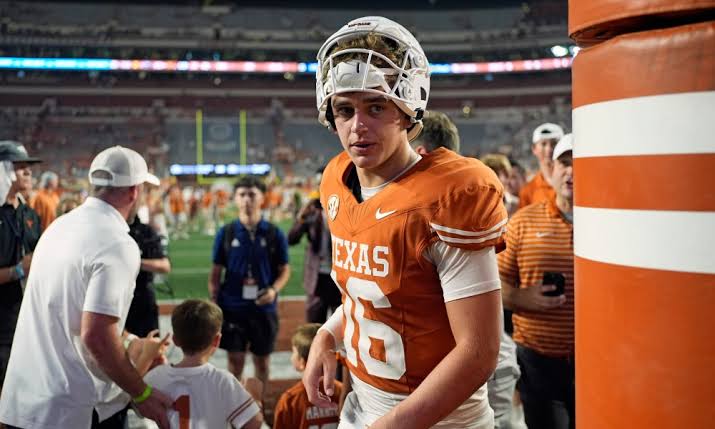 sad news for Texas longhorns, QB Arch Manning hospitalized following devastating collapse; fans stund by outcome…..