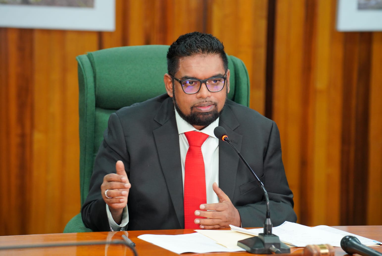 Presidency: President Irfaan Ali Announces Christmas Package For All Citizens, After a Meeting With Minister of Human Services and Social Security