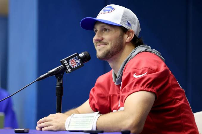 Buffalo Bills quarterback Josh Allen has addressed the recent speculation regarding the potential trade of the team’s