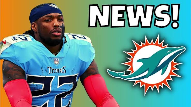 Breaking News: Derrick Henry Terminates  his Contract with Tennessee Titans, Signs with Miami Dolphins in Blockbuster Move