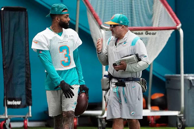 Breaking News: Miami Dolphins Suspend Odell Beckham for Unapproved Interaction with Head Coach Amid Fans