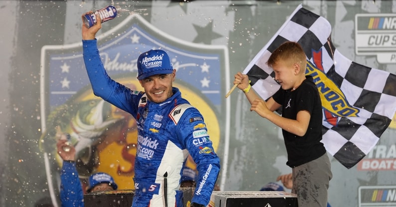 Kyle Larson’s Son Comment After Father Finishes Third At MartinsVille NASCAR Race