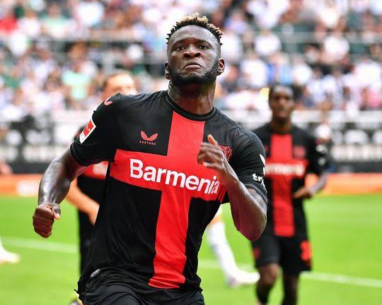 Just In: Brighton FC Reach Agreement With Leverkusen Forward Victor Boniface in Undisclosed Fee Deal