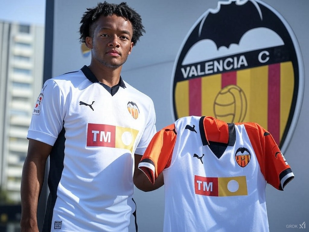 Última Hora: Valencia CF Anuncia la Firma de Juan Cuadrado Procedente del Atlanta BC por 14 Millones de Dólares