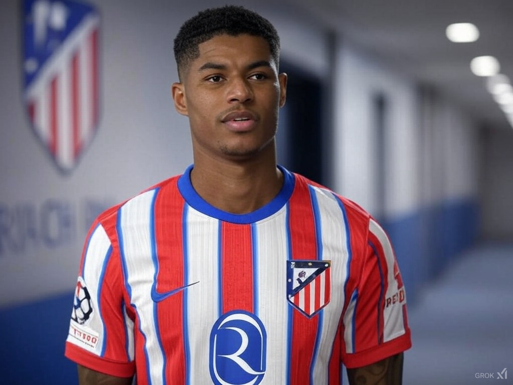 Última Hora: Atlético de Madrid Actúa Rápidamente y Ficha a Marcus Rashford del Manchester United por $57.4M Después de Reducir su Demanda Salarial Semanal