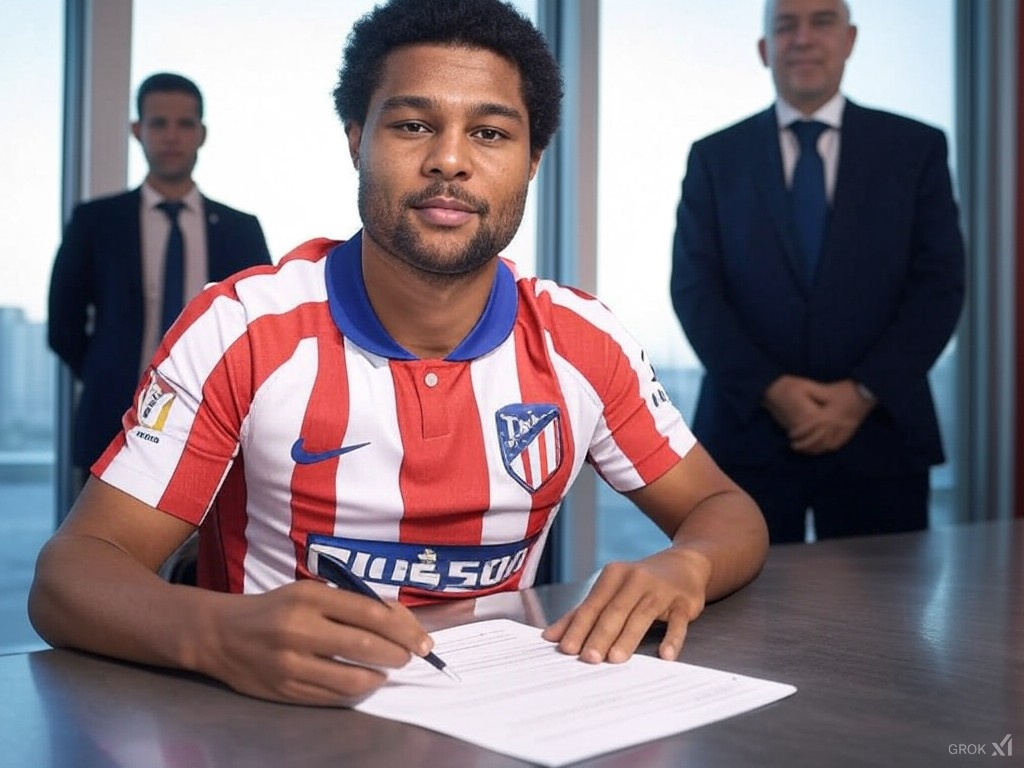 Última Hora: Serge Gnabry Firma por el Atlético de Madrid por $60 Millones en un Contrato de Tres Años