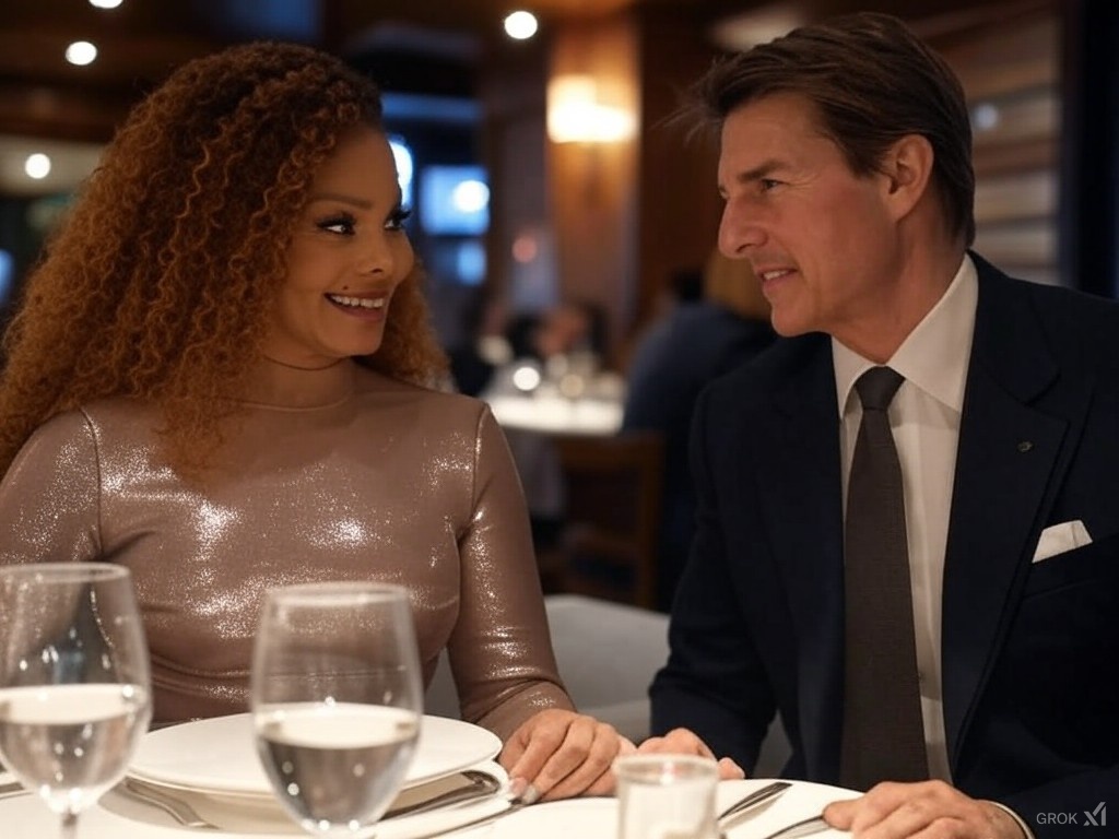 Just In: Janet Jackson and Tom Cruise Suspected to Be in Love Affair After Secret Dinner