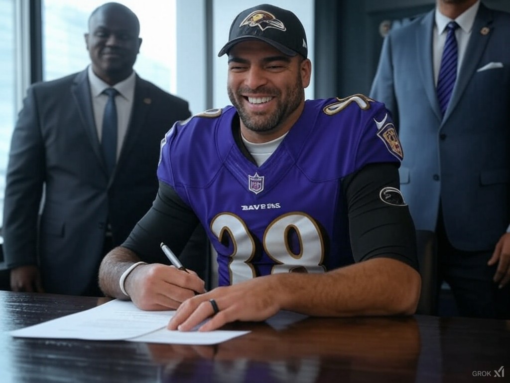 Breaking News: Kyle Van Noy Bows to Pressure, Signs 4-Year Contract Extension with Baltimore Ravens