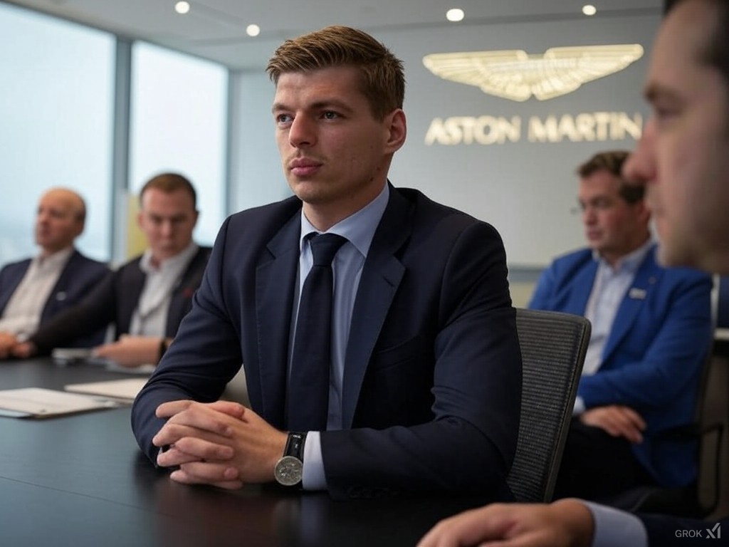 Just In: F1 Driver Max Verstappen Makes Shocking Decision After Secret Meeting with Aston Martin