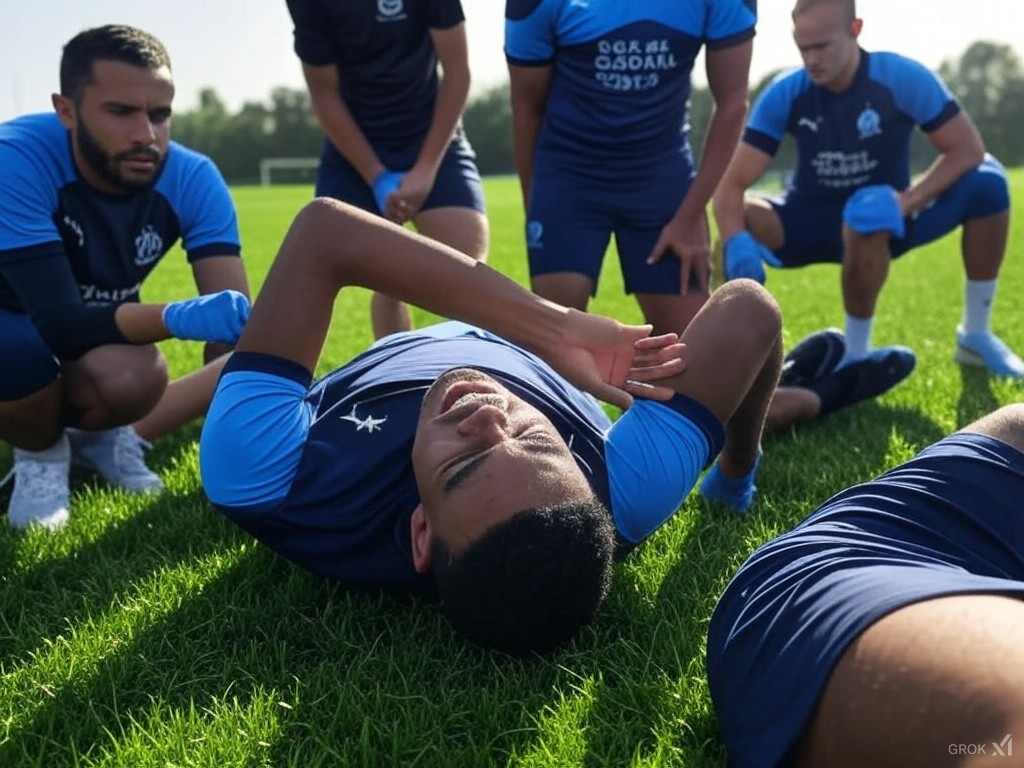 Dernière Heure: Marseille Frappé par une Grave Blessure, Mason Greenwood Absent pendant Trois Mois